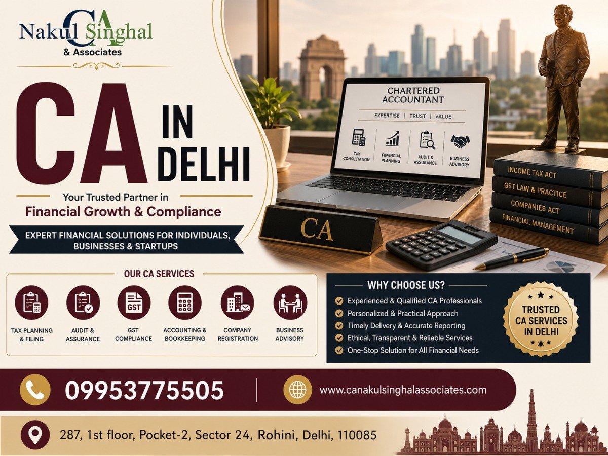 How to find the best Chartered Accountant in Delhi?